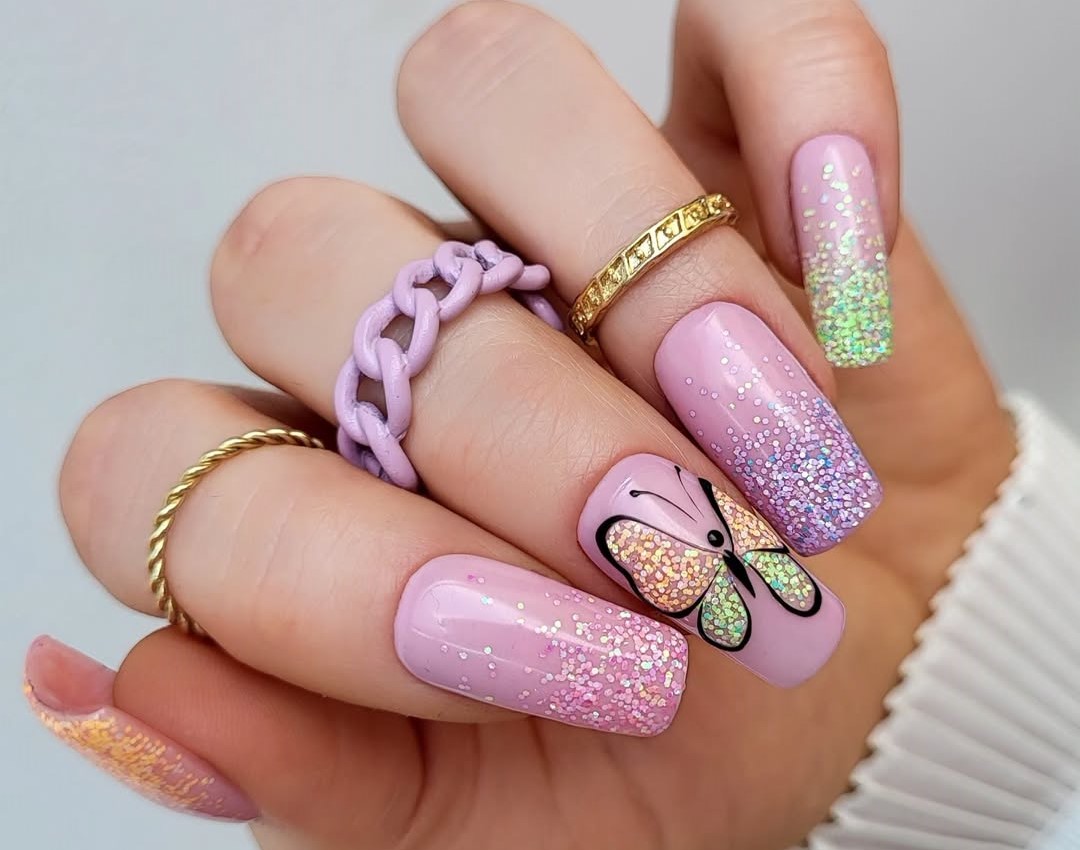 Tendências de Nail Art com Borboletas para 2025 e 2026