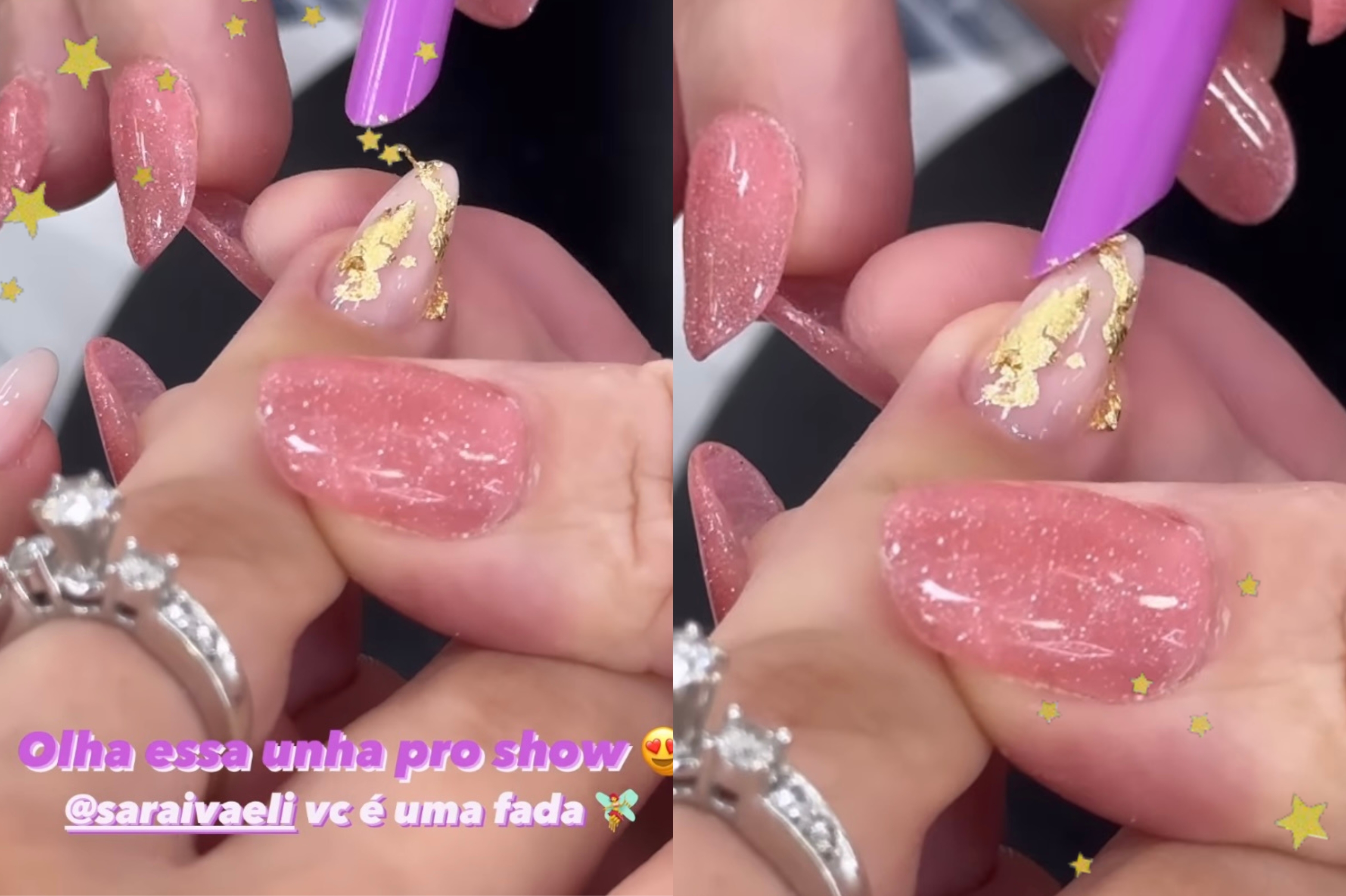 Guia Completo: Unhas Encapsuladas com Folha de Ouro