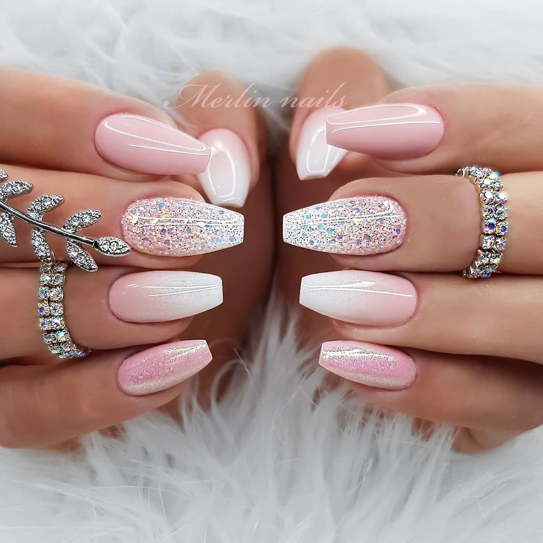 unhas decoradas para madrinhas de casamento