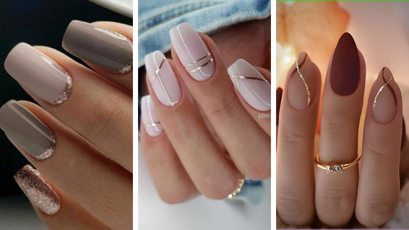 unhas decoradas para madrinhas de casamento