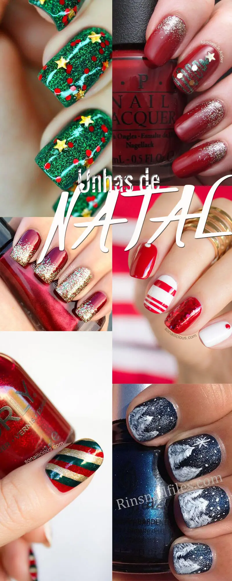 Unhas Curtas para o Natal: Estilo e Praticidade