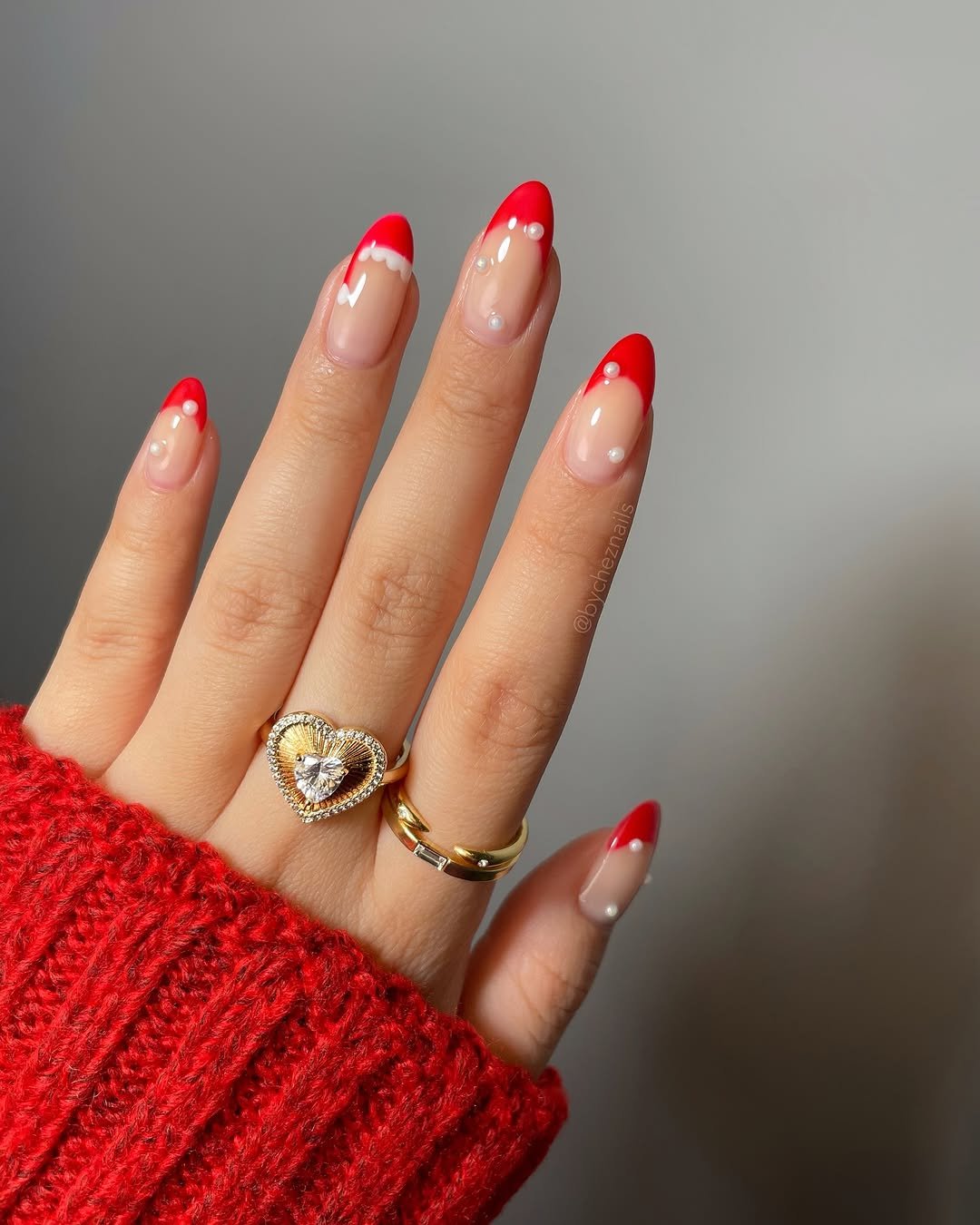 unhas decoradas para o natal