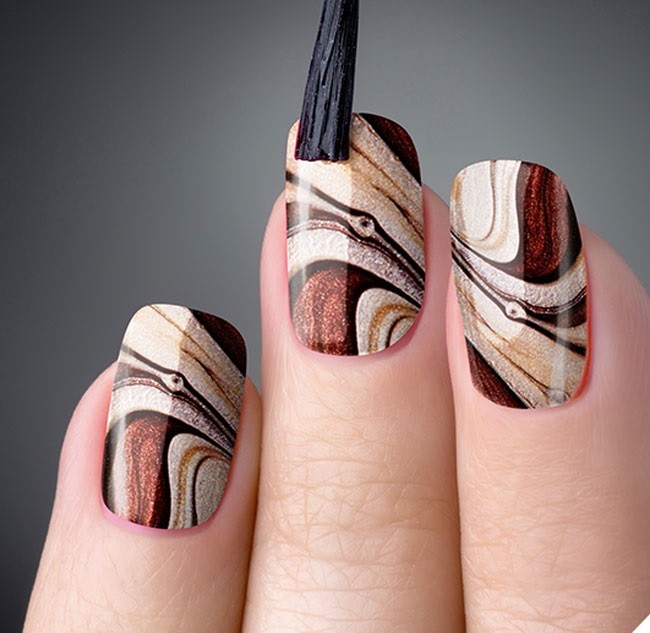 Unhas Marmorizadas em Gel: O Segredo para um Efeito Profissional em Casa