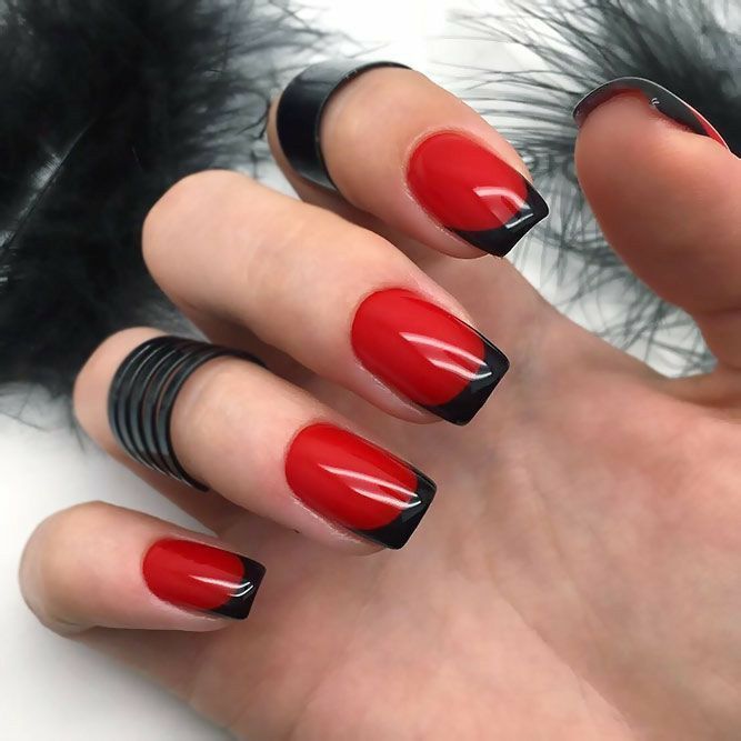 Tutorial Completo: Unhas Degradê Preto e Vermelho em casa