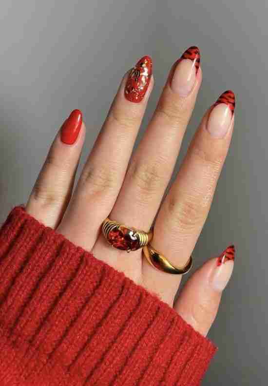 Tutorial Completo: Unhas Degradê Preto e Vermelho em casa