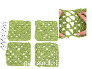 Além do Básico: Técnicas Decorativas para Unir Granny Squares (Flat Braid Join e Mais)