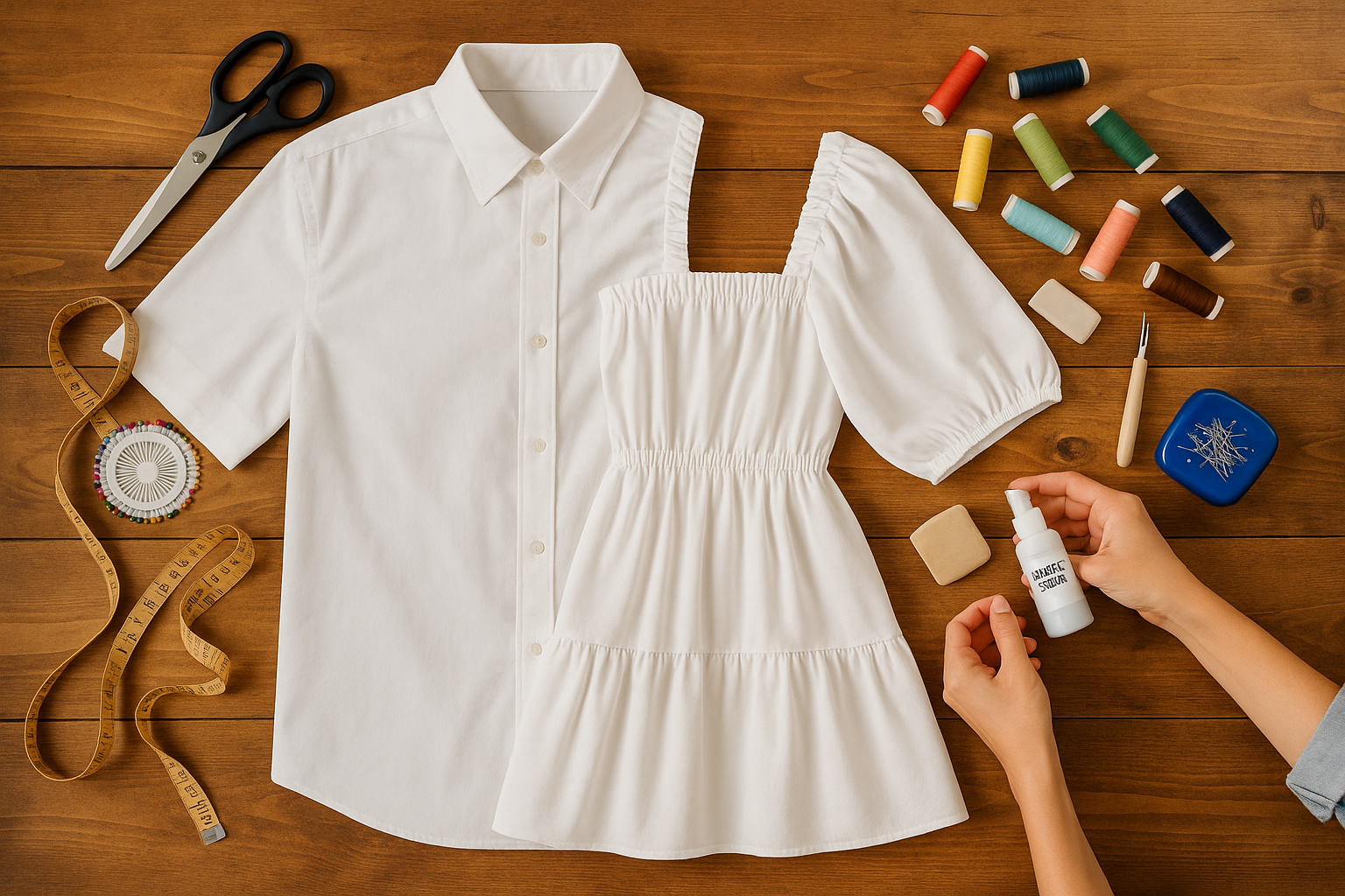 customização criativa de vestuário