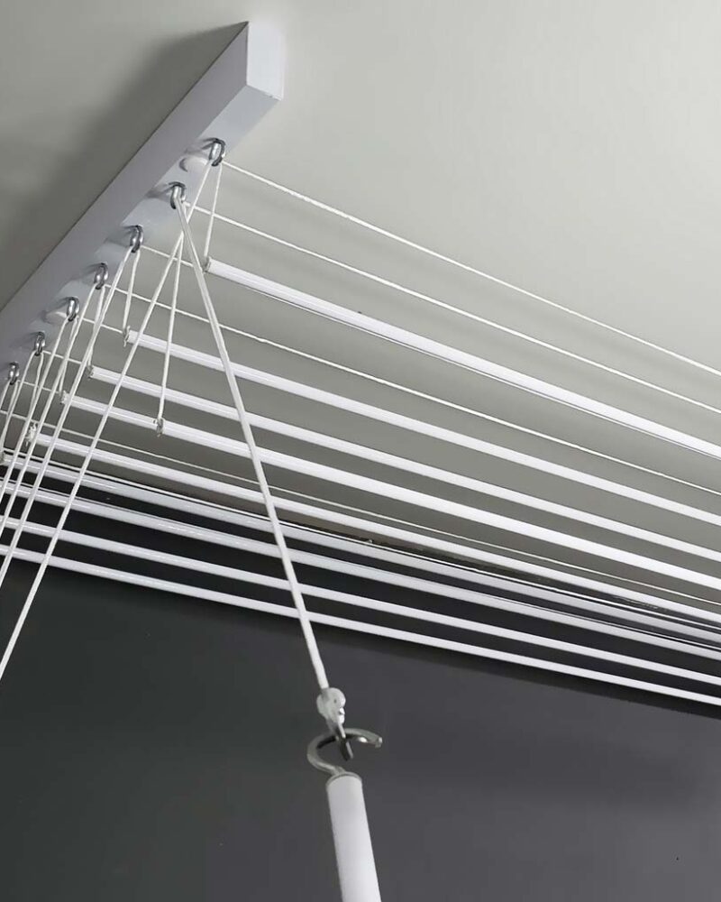 Como instalar um varal de teto em gesso