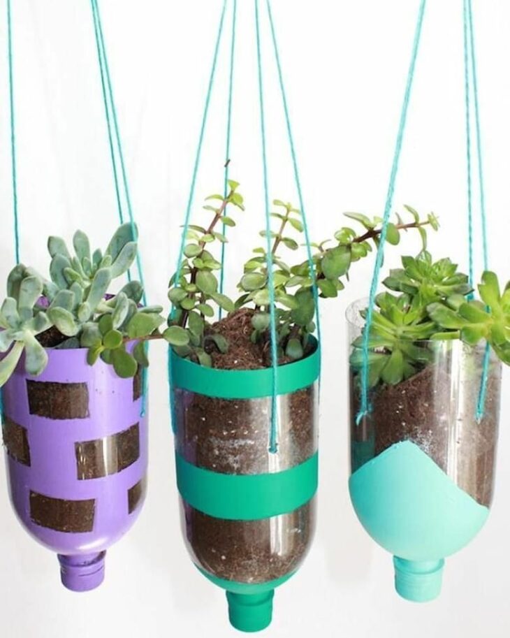 vaso autoirrigável caseiro