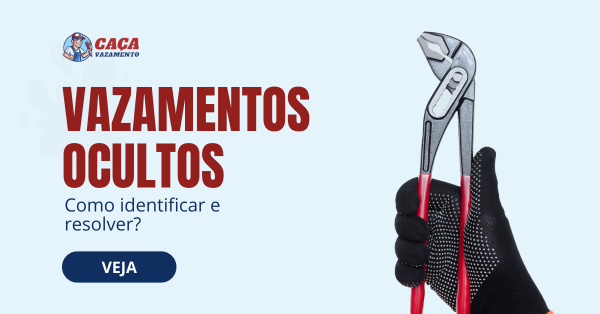 vazamento aparente ou escondido saiba como identificar a diferenca