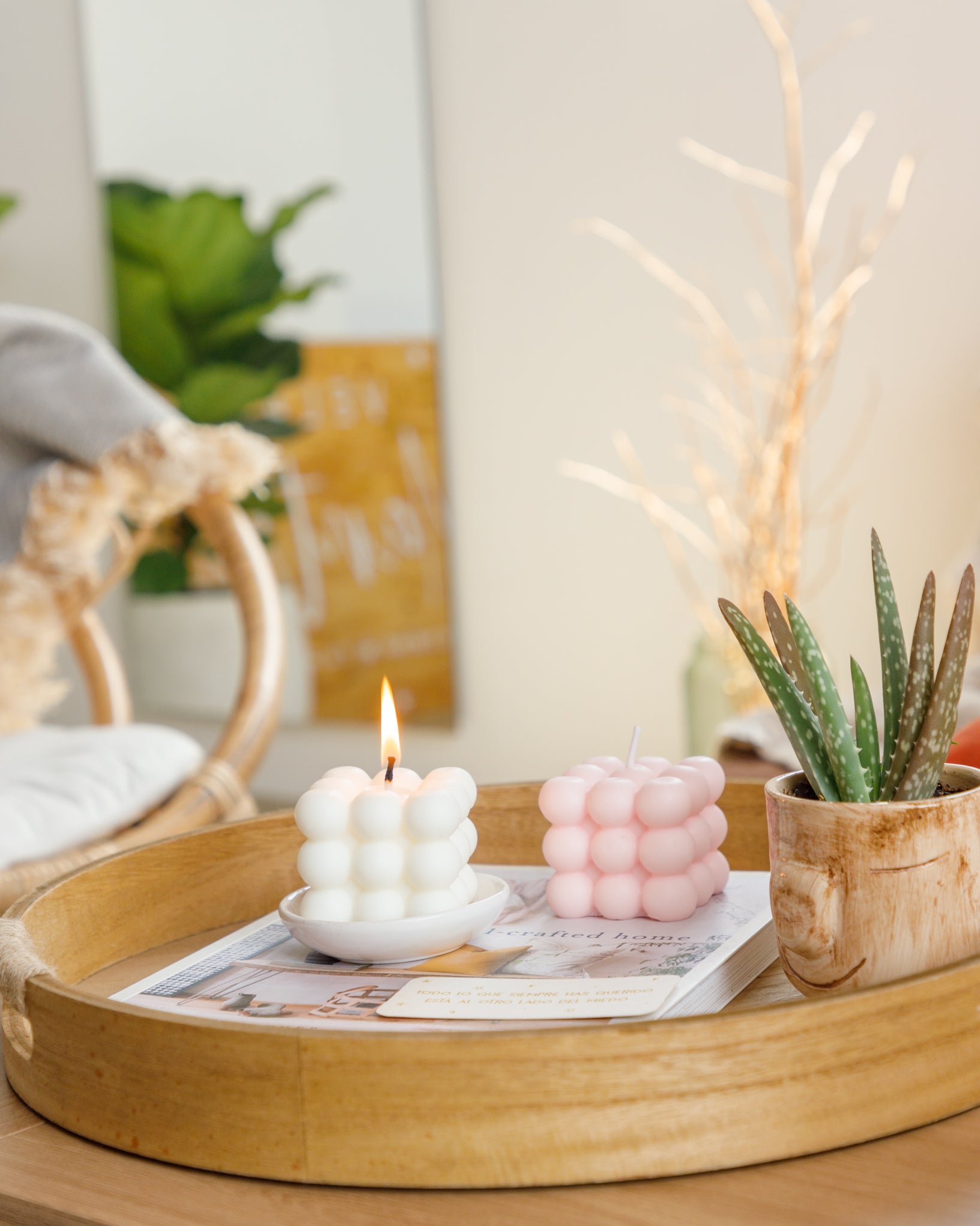 tipos de cera para velas