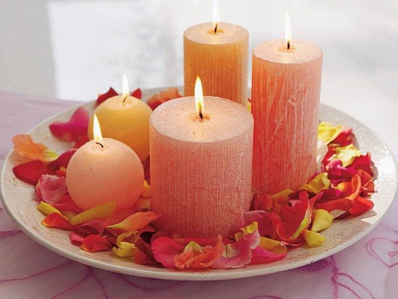 Dicas de Decoração com Velas Artesanais