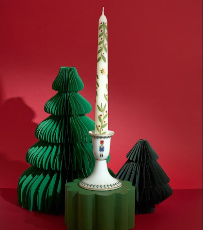 velas pintadas à mão