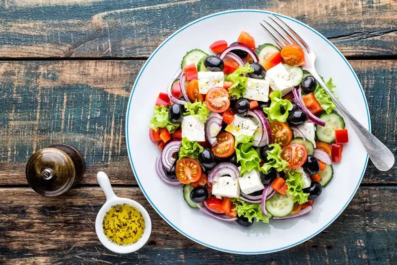 ingredientes vegetais da culinária grega