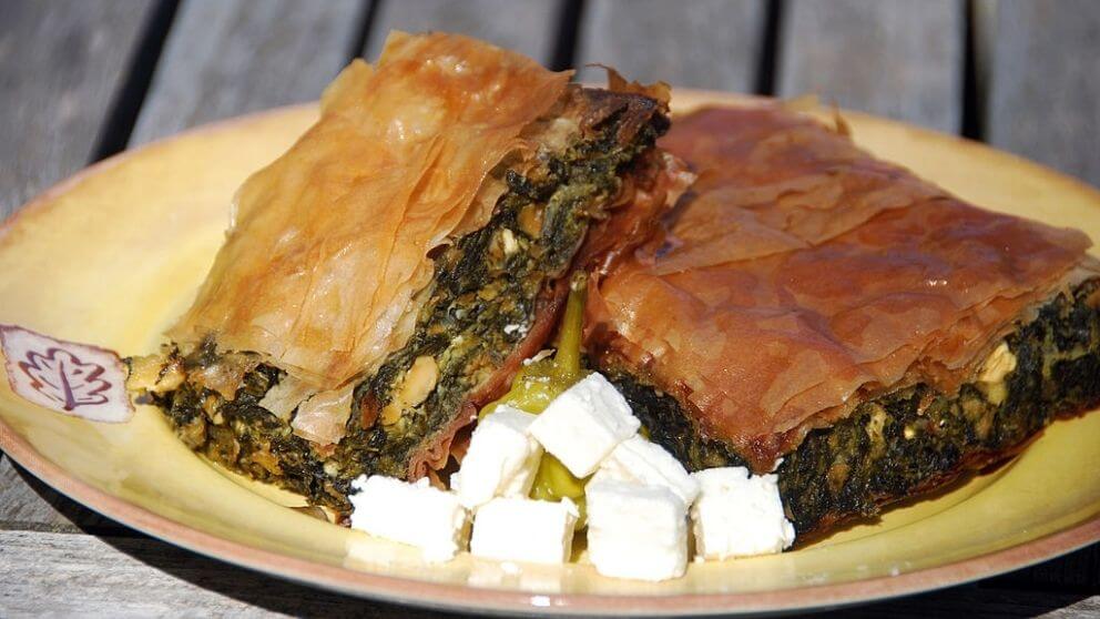 receitas vegetarianas gregas tradicionais