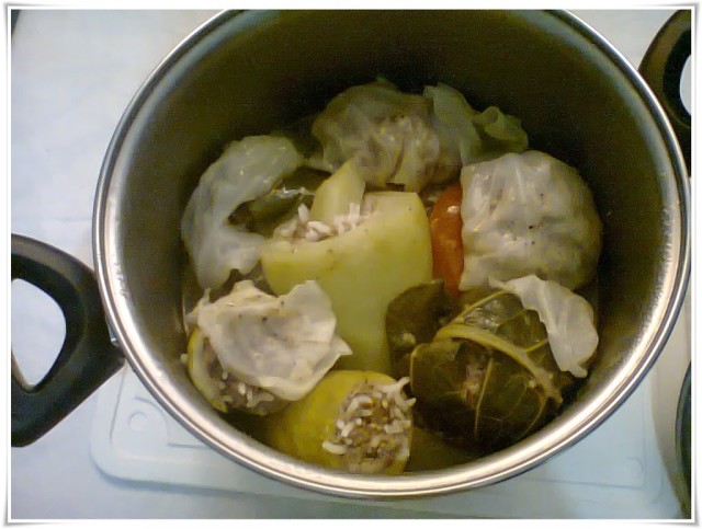 verduras para a culinária grega