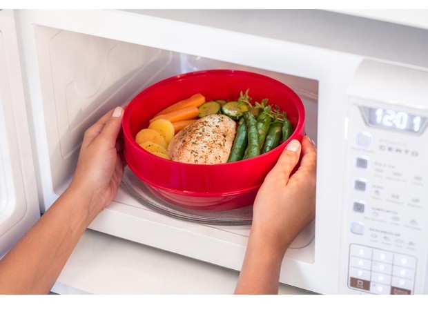 como cozinhar legumes no microondas