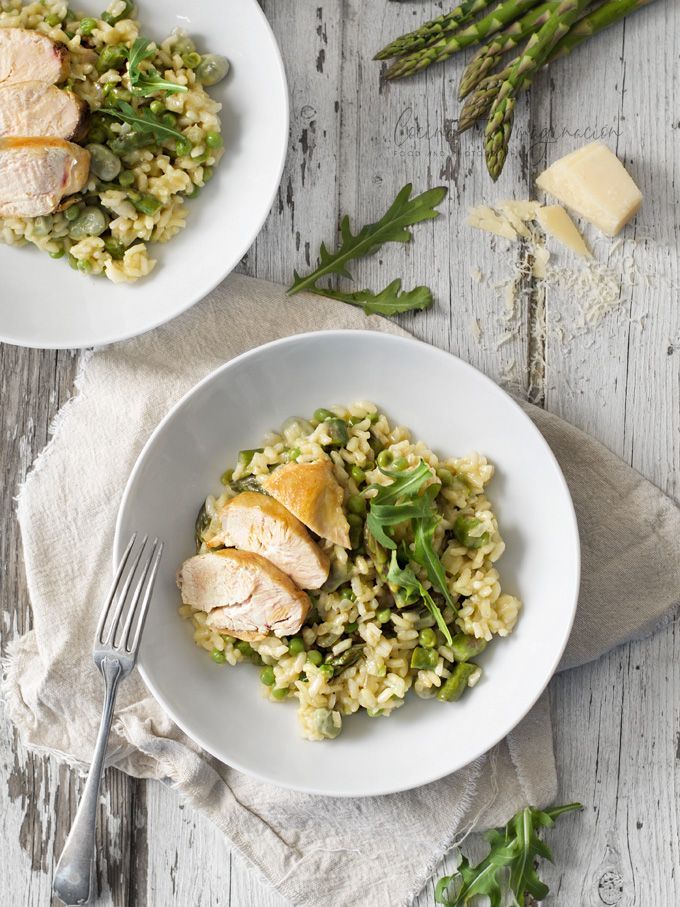 verduras para risoto
