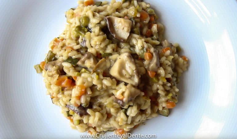 verduras para risoto