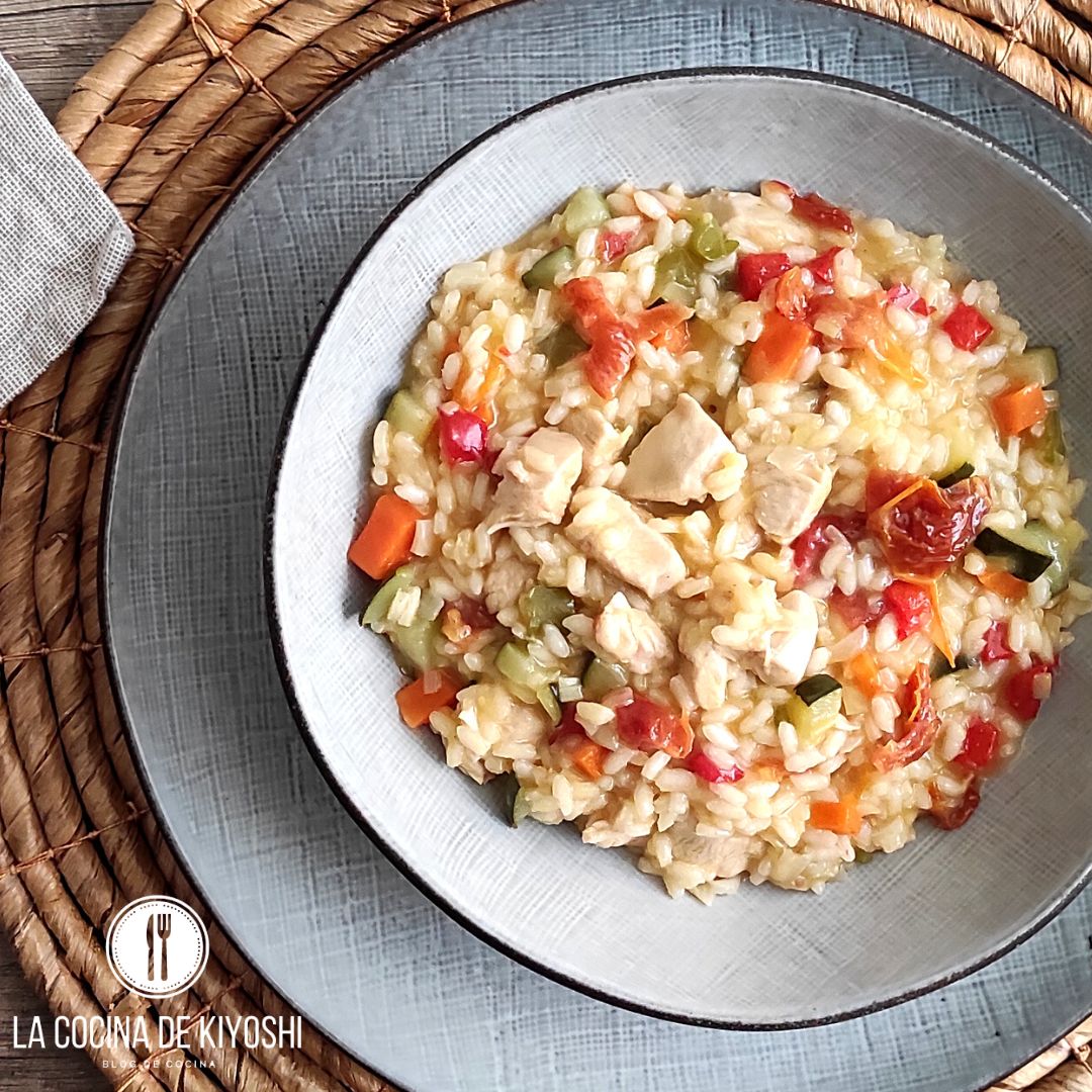 verduras para risoto