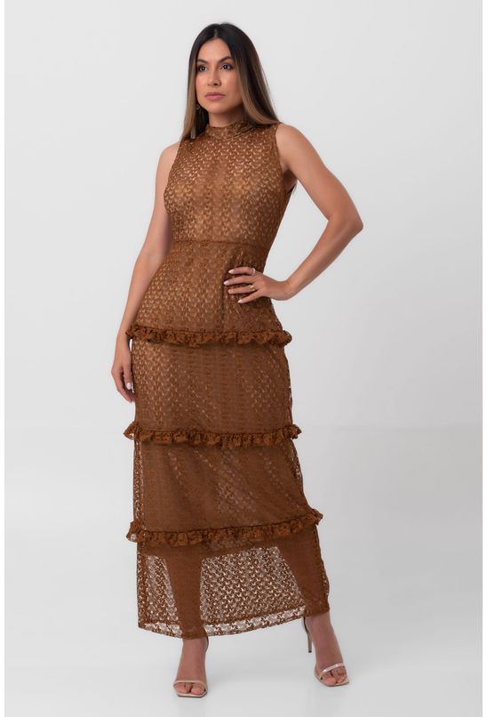 vestidos de verão com babados