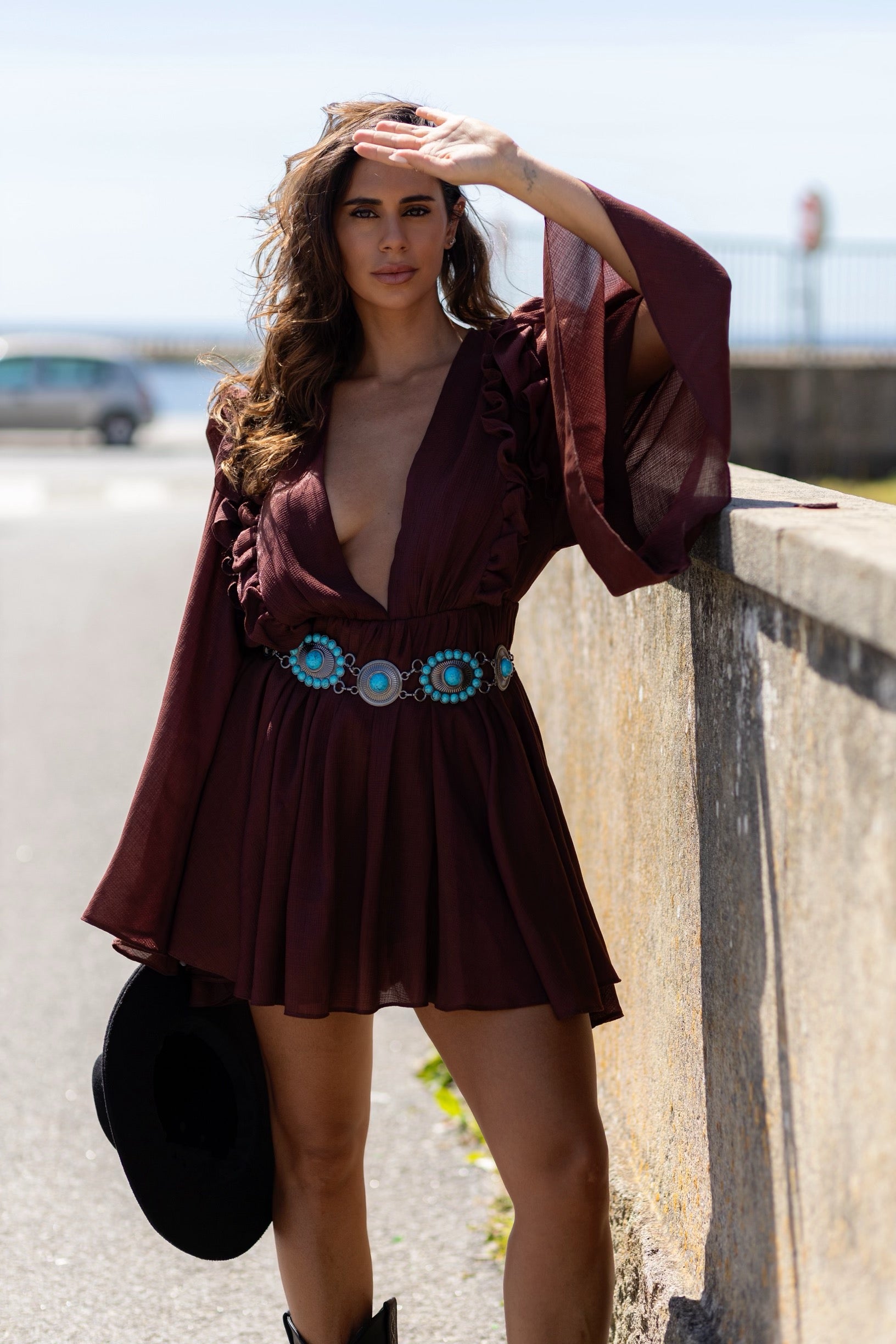 vestidos de verão com babados