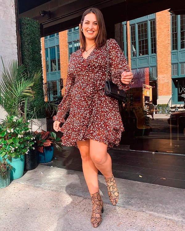 vestido com bota