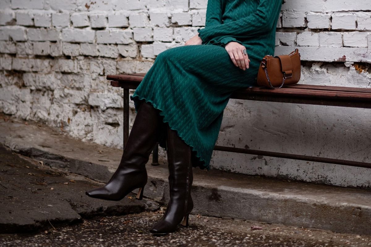 vestido com bota