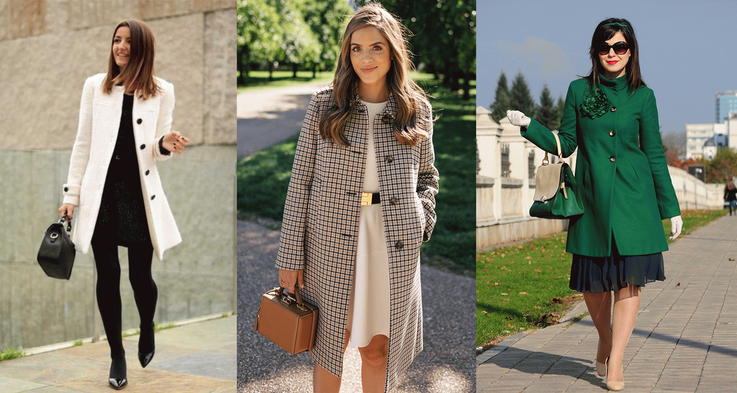 erros comuns ao usar vestido com casaco