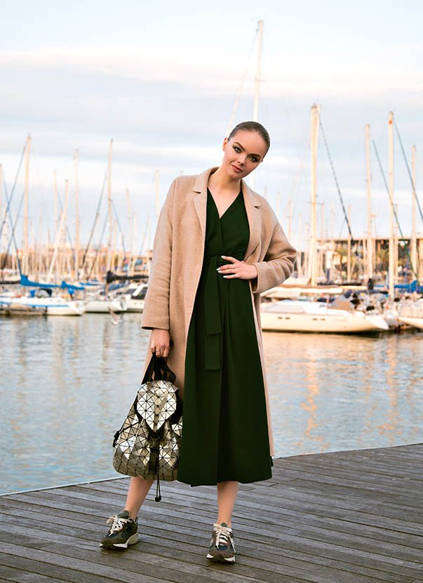 vestido com casaco barato onde encontrar