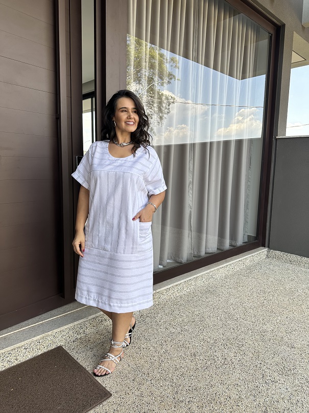 Como escolher o Vestido de Corte Reto ideal para cada tipo de corpo