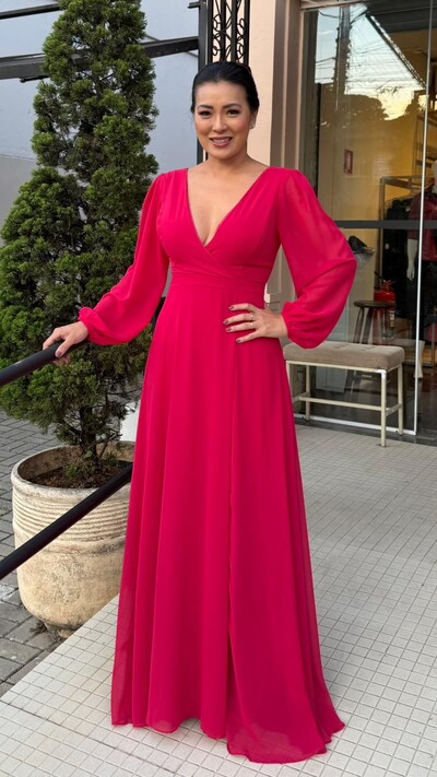 vestidos com laços 3D