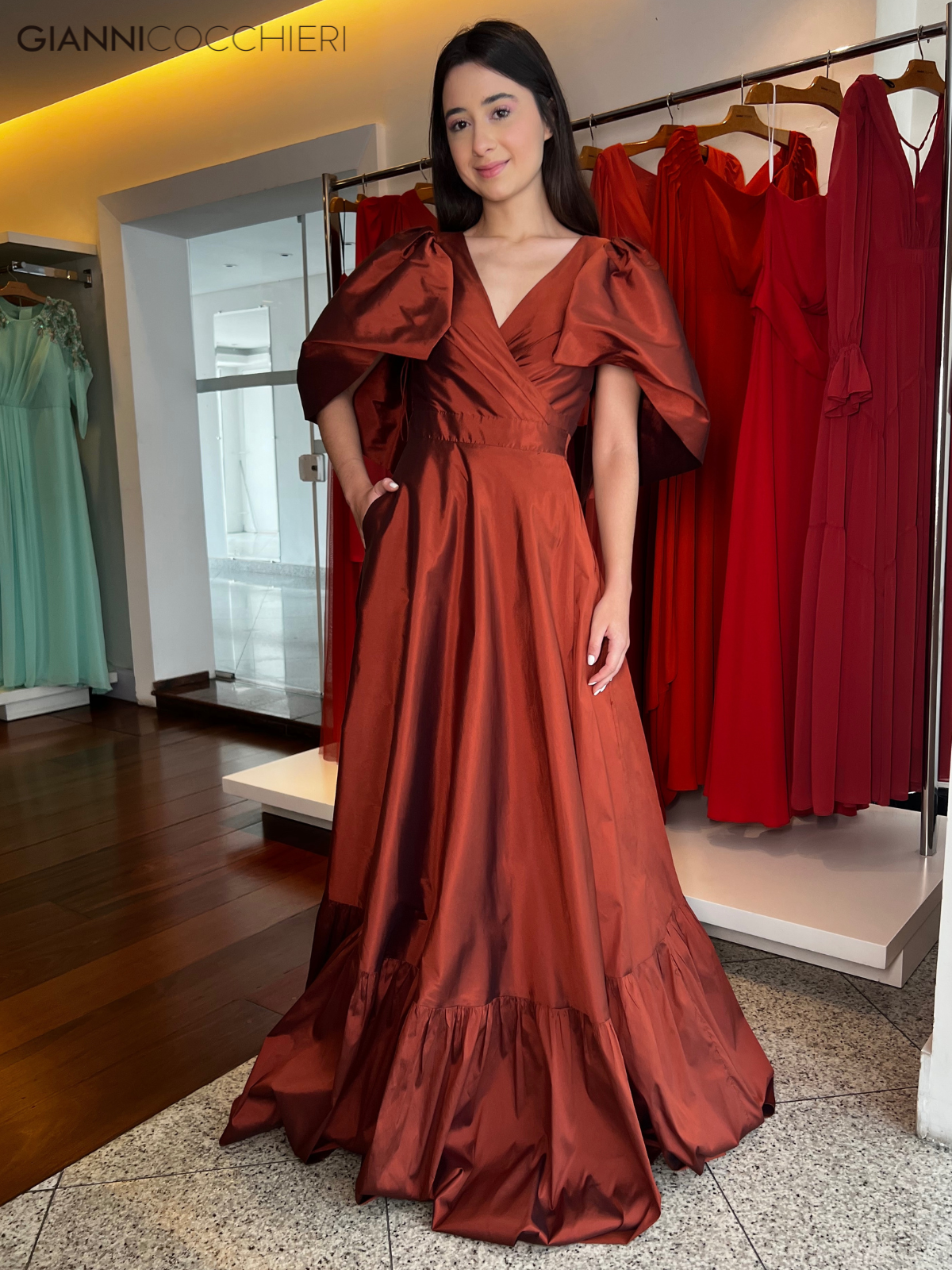 vestidos de festa longos 2025