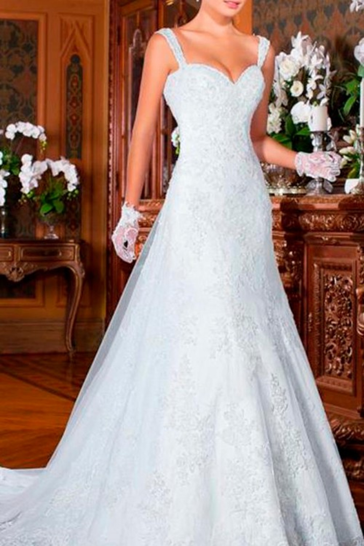 vestido de noiva sereia