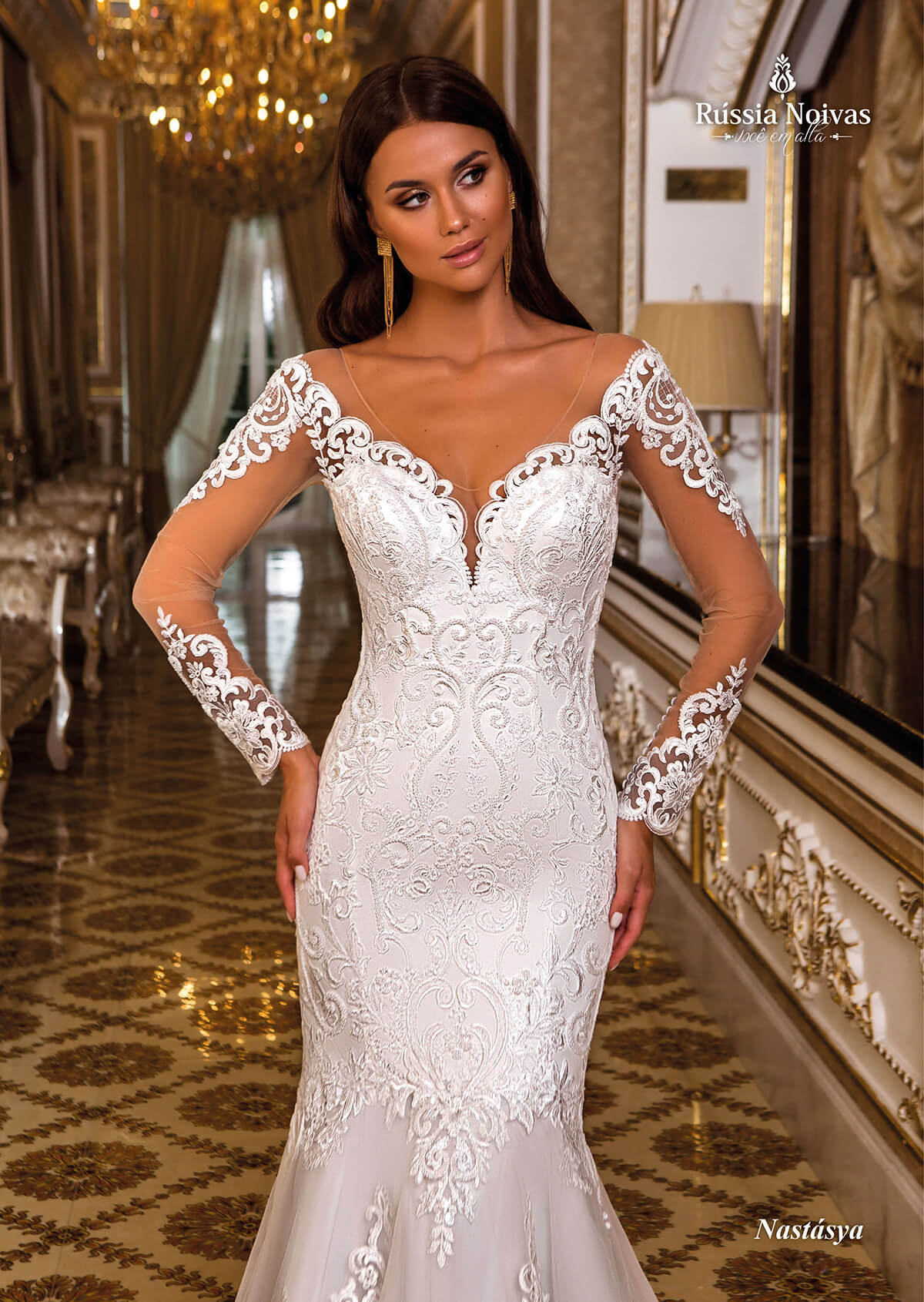 vestido de noiva sereia