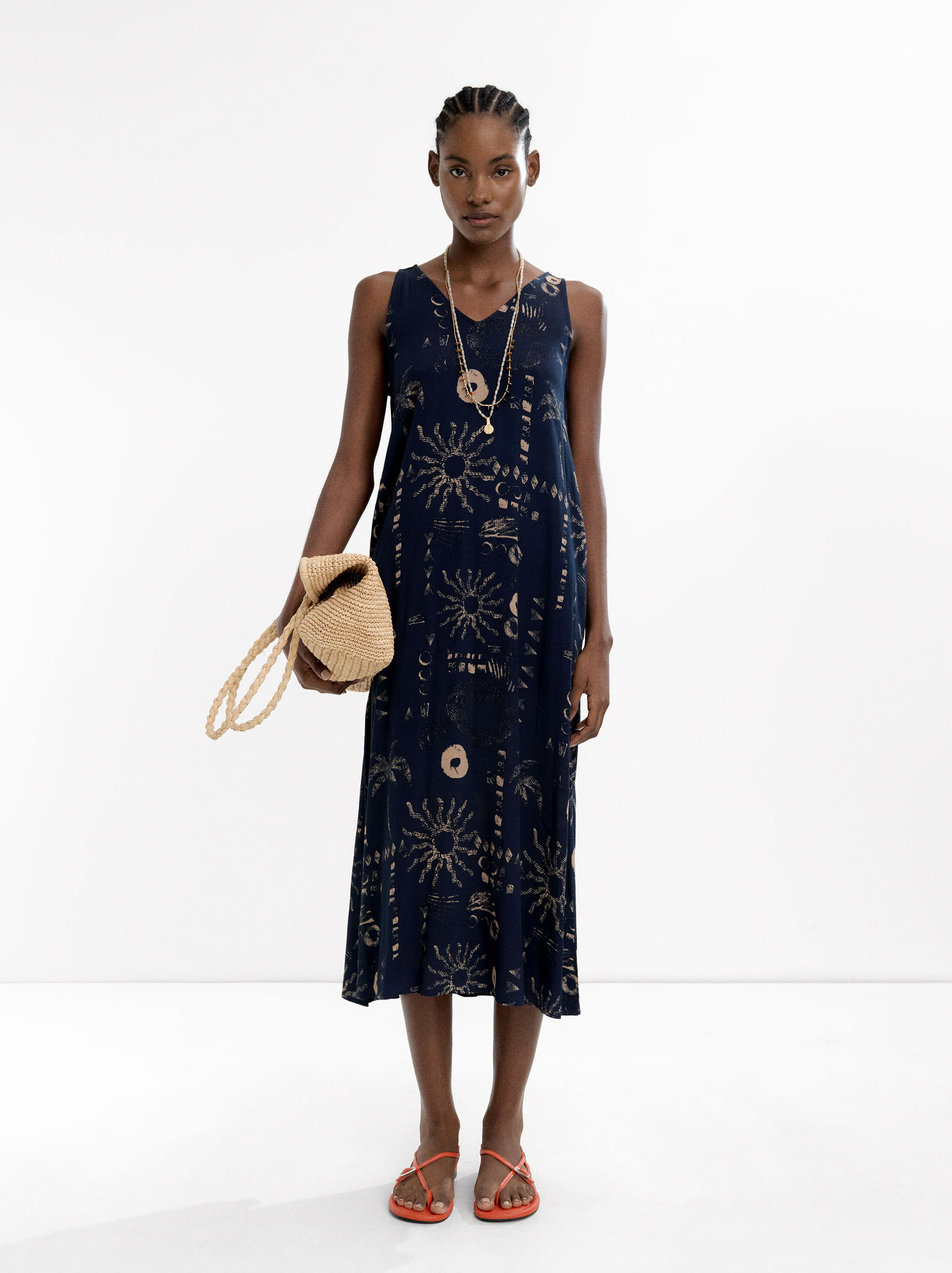 vestido midi para ocasiões formais