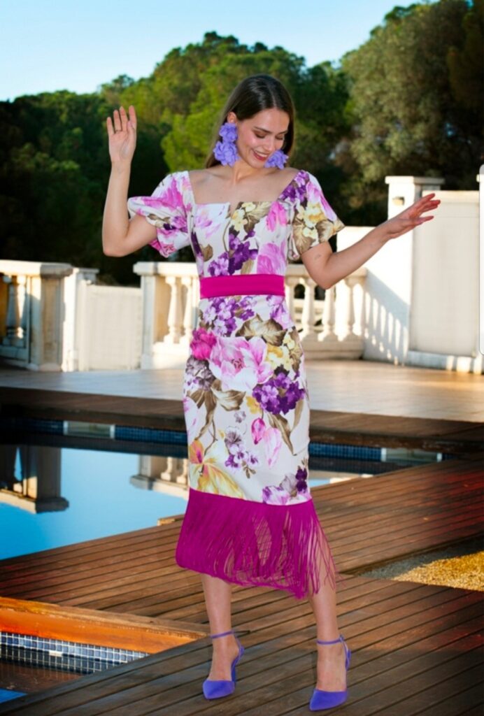 vestido midi para ocasiões formais