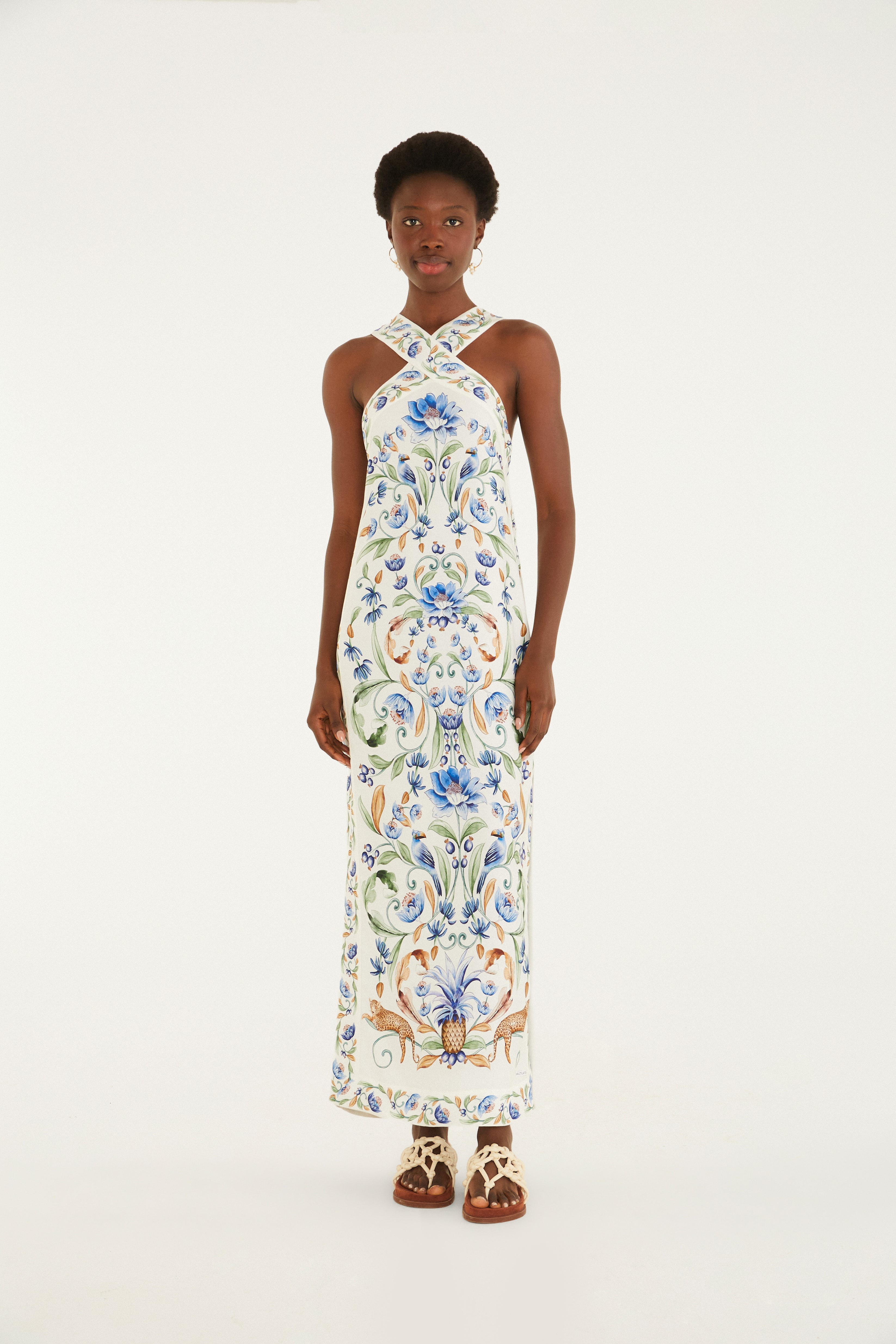 como usar vestido midi floral