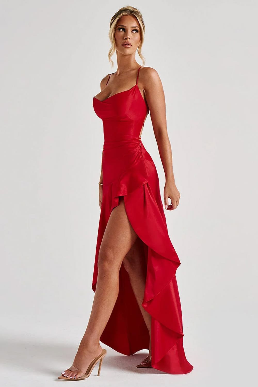 vestido vermelho para festa