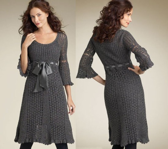 vestidos de croche passo a passo