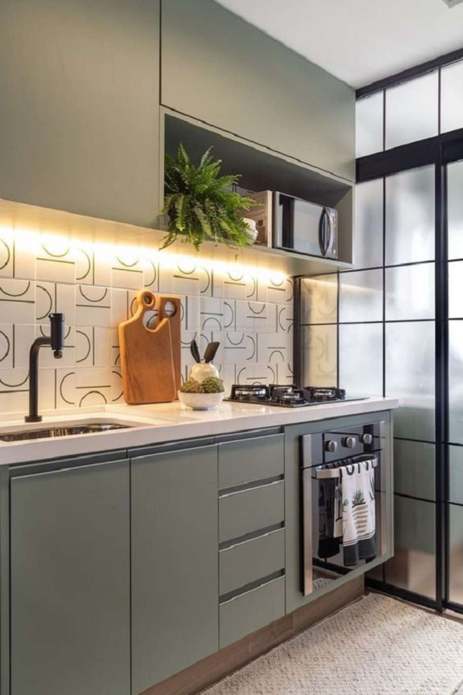 textura de vidro mini boreal para portas