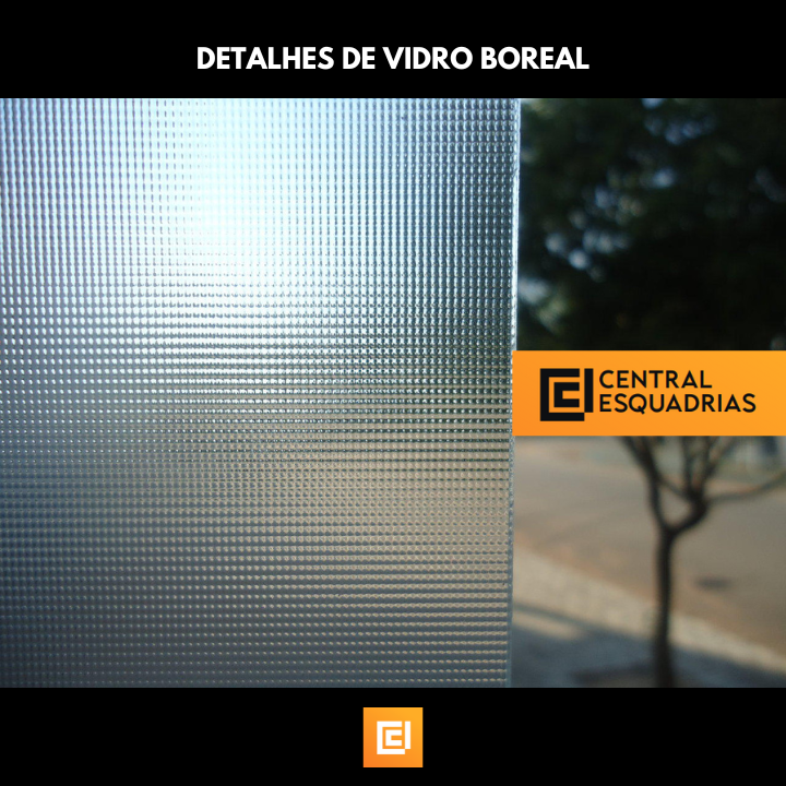 aplicações do vidro mini boreal em divisórias