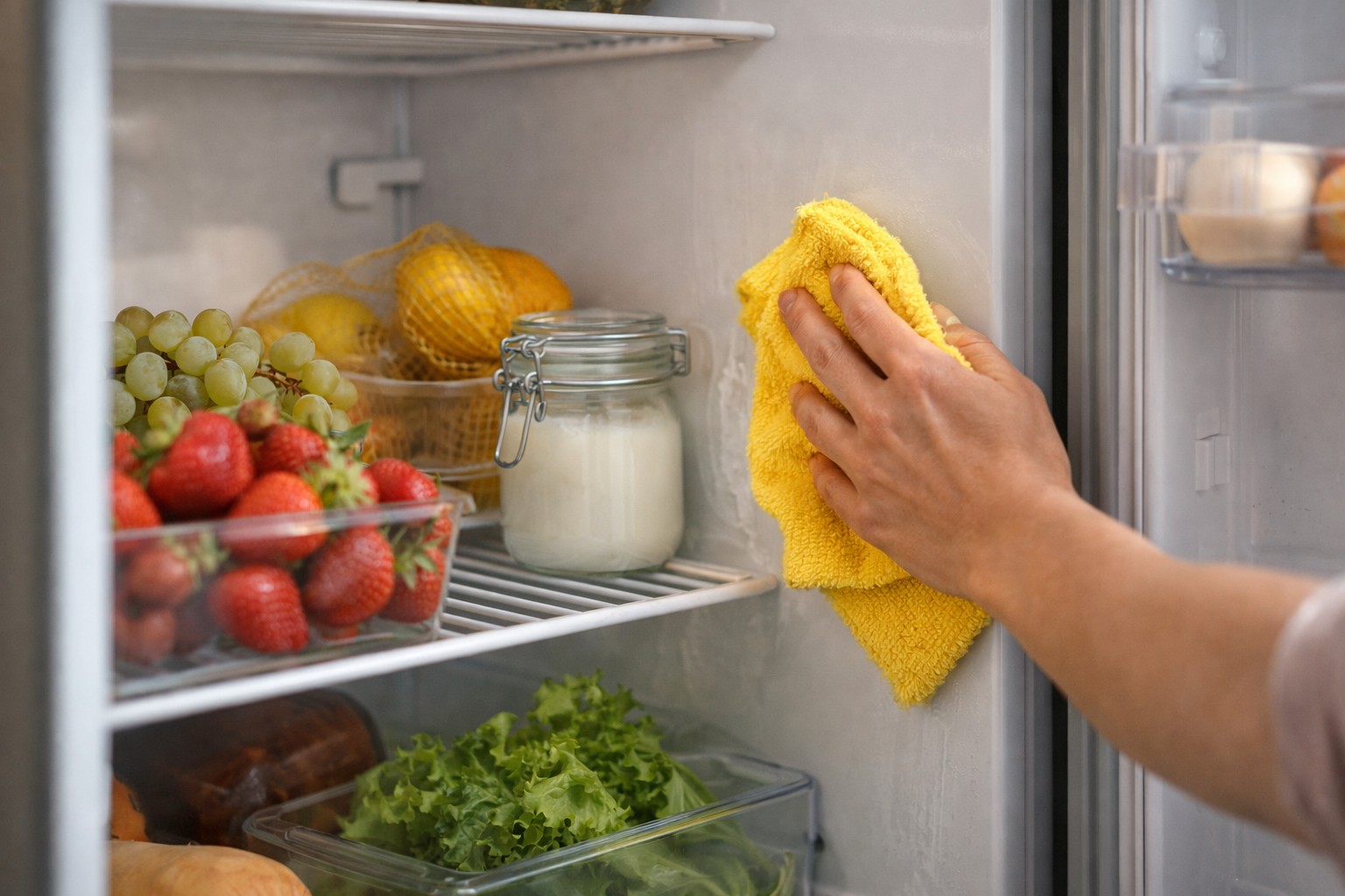 melhores dicas para limpar mofo da geladeira