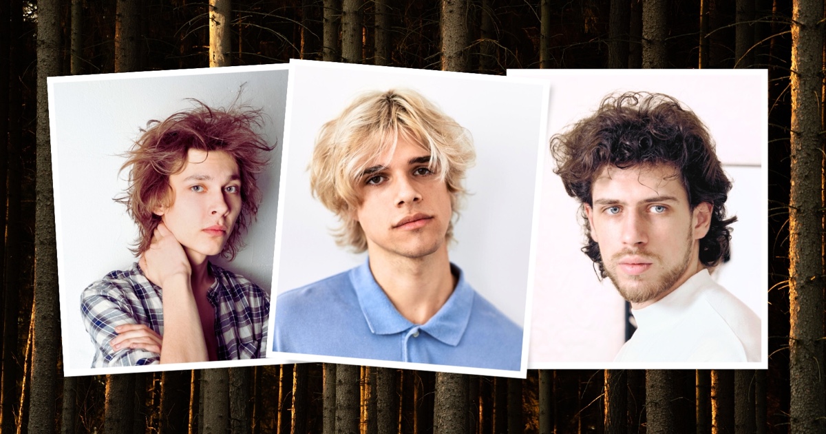 corte wolf cut camadas