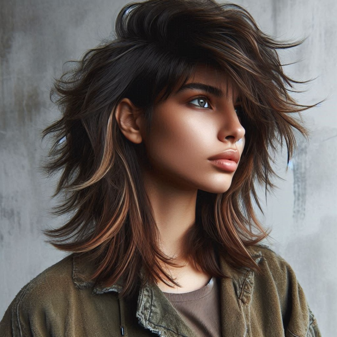 wolf cut ou shag qual escolher