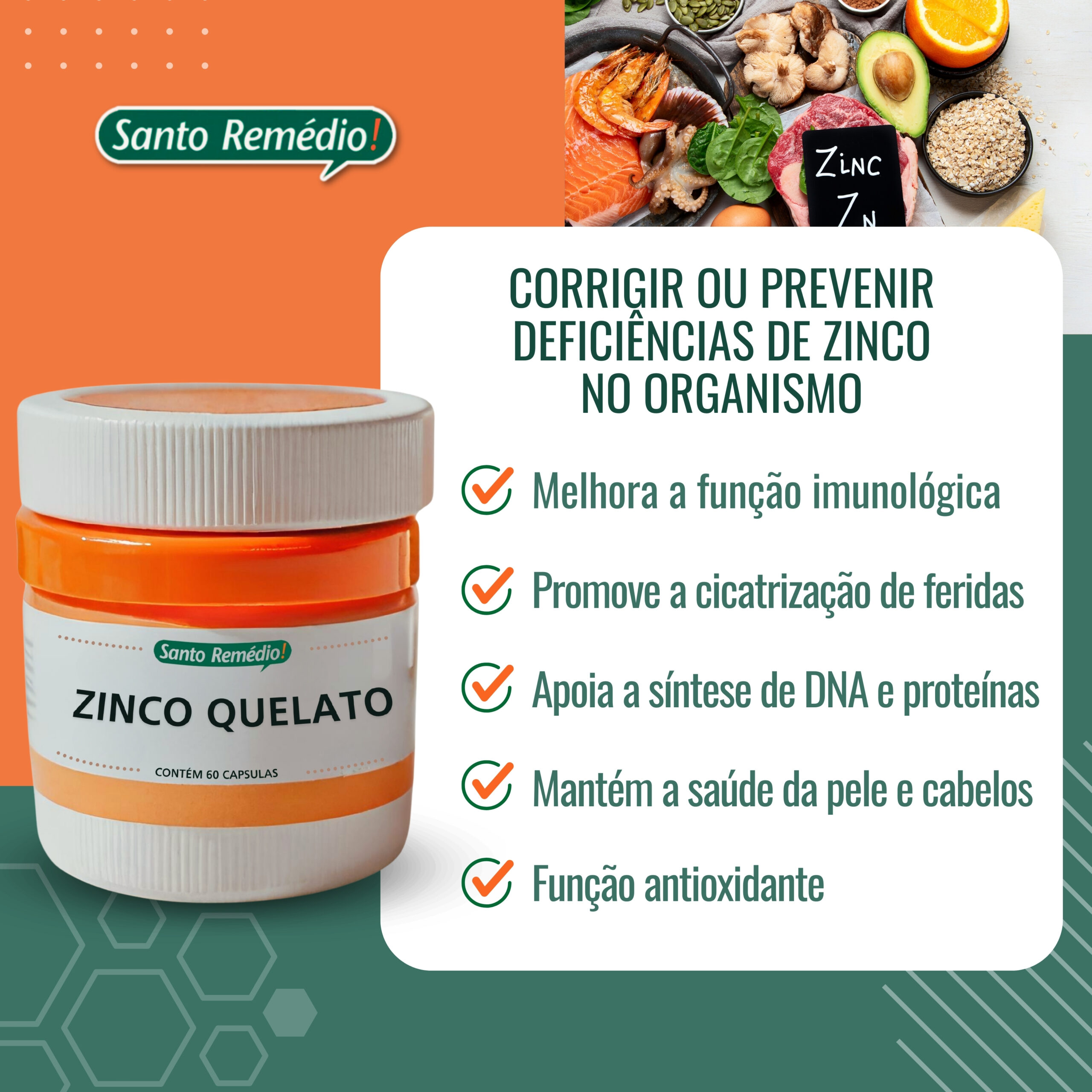 Sinais de deficiência de zinco: o que seu corpo está tentando dizer?